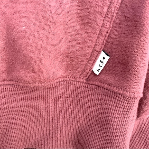 ✨3/$15✨ Aeropostale Mauve Zip Up Hoodie - Picture 4 of 6